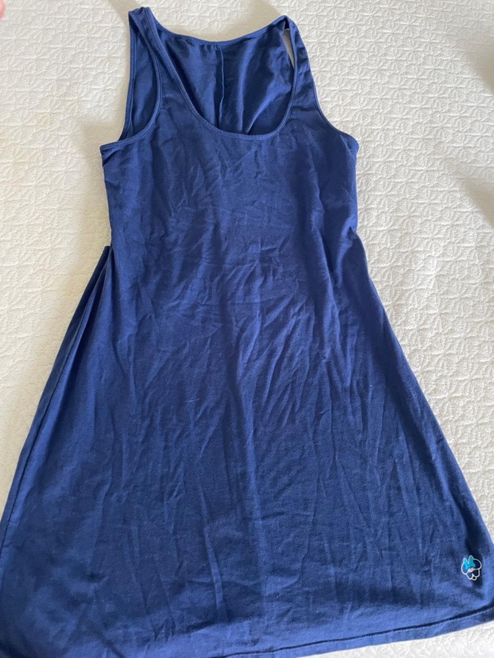 Disney Navy Sleeveless Scoop Neck Mini Dress